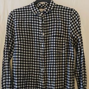 J-Crew plaid Button up